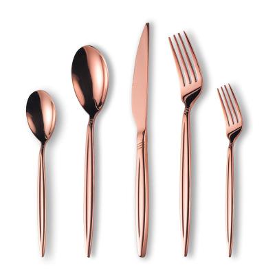 US$ 38.72 - Black 40 Piece Matte Cutlery Set, Stainless Steel Flatware Set,  Service For 8 - m.