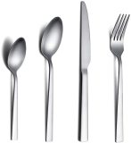 24 Pieces Matte Cutlery Set Service for 6