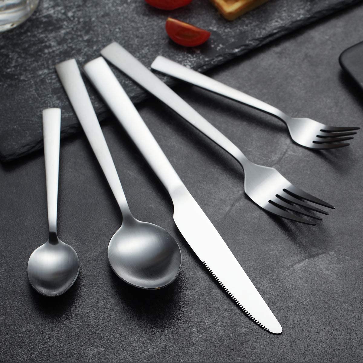 US$ 42.99 - 30-Piece Mat Cutlery Set, Service for 6 People -  m.berglander.com