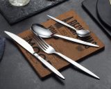 24 Pieces Silver Cutlery Cutlery,  Service Set for 6