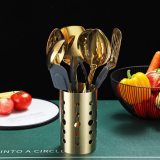 Berglander golden 13-piece kitchen utensil set Mirror polished style
