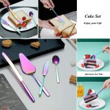 10 Pieces Rainbow Cutlery Serving Set