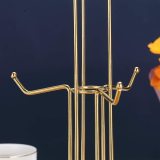 Gold Stainless Steel Coffee Cup Holder