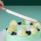 Silver Wedding Cake Pie Pastry Servers Cake Knife for Party