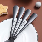 Berglander Teaspoons Set of 12, Stainless Steel Shiny Tea Spoons Silverware