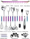 Kitchen Tool 38 Pieces Stainless Steel Kitchen Utensil (with Holder)