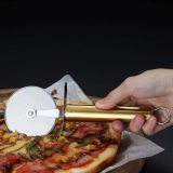 Pizza Wheel Stainless Steel Pizza Cutter, Super Sharp Pizza Slicer