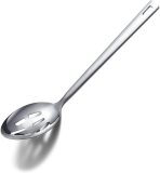 Gold Cooking Spoon, Stainless Steel Slotted Spoon Titanium Gold Plating, Basting Spoon