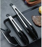 Tongs For Cooking, BBQ Tongs For Cooking With Silicone Tips, Serving Tongs Pack of 4