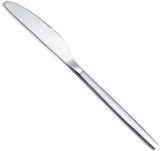Berglander Dinner Knives Set Of 12, Stainless Steel Shiny Mirror Dinner Knife
