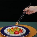 Reusable Metal Korean Chinese Stainless Steel Colorful Chopsticks