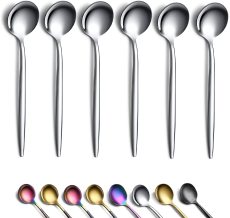 High Quality Long Handle Dessert Spoon Stainless Steel Coffee Spoon