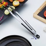BBQ Tongs For Cooking,Tongs For Cooking With Silicone Tips, Serving Tongs Pack