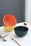 Berglander Cereal Bowls 4 Pieces, Reusable Light Weight Bowl For Rice Noodle Soup Snack Salad Fruit BPA Free
