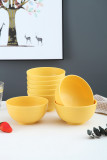 Cereal Bowls 8 Pieces, Reusable Light Weight Bowl For Rice Noodle Soup Snack Salad Fruit BPA Free