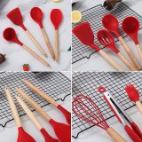 Cooking Utensils Set, 38 Pieces Silicone Kitchen Utensil With Holder