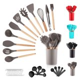 Cooking Utensils Set, 38 Pieces Silicone Kitchen Utensil With Holder