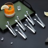 6 Pieces Sugar Tongs Ice Tongs Stainless Steel Mini Serving Tongs Appetizers Tongs Small Kitchen Tongs for Tea Party Coffee Bar Kitchen