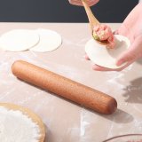 Wooden French Rolling Pin with Polished Handles,French Rolling Pin set