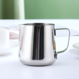 Stainless Steel Milk Frothing Pitcher 12oz with Decorating Pen,Latte Art