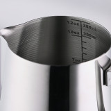 Stainless Steel Milk Frothing Pitcher 12oz with Decorating Pen,Latte Art