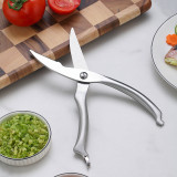 Kitchen Scissors, Heavy Duty Stainless Steel Poultry Shears For for bones, chicken, seafood, meat, vegetables.