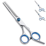 Stainless Steel Thinning Scissors Premium Shears, for Hair Cutting For Salon and Home Use