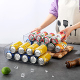 Fridge Can Holder Storage Dispenser, Beverage Can Food Organizer for Pantry,A Set of 4