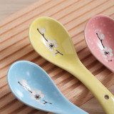 Soup Spoons Ceramic Chinese Soup Spoons, Asian Soup Spoons 8 Pieces