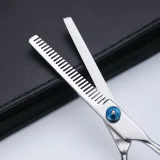 Stainless Steel Professional Home Hair Cutting Kit with Comb and Case for Men and Women