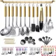 Kitchen Tool 38 Pieces Stainless Steel Kitchen Utensil (with Holder)