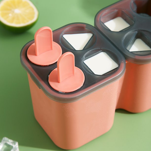 US$ 15.99 - Plastic Popsicles Molds for 8 Popsicle Makers, Ice Pop