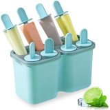 Plastic Popsicles Molds for 8 Popsicle Makers, Ice Pop Mold for Kids