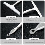 2-Pack Handheld Silicone Squeegee Cleaner for Shower Doors, Windows and Auto Glass