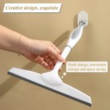 2-Pack Handheld Silicone Squeegee Cleaner for Shower Doors, Windows and Auto Glass