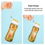 Plastic Water Bottles 2-Pack with Leak-Proof Flip Caps Perfect for Fitness Outdoor Travel (Mixed Colors)