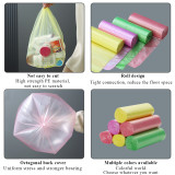 Trash Bags 240 Counts, 4 Gallon Multipurpose Tear Resistant Household Kitchen Plastic Garbage Bag