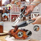 ReaNea Camping Cooking Utensils Set, Camping Accessories with Stainless Steel Camping Silverware Sets, Plates and Cups