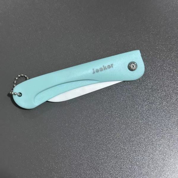 Jeaker Ceramic Knife Set, Easy to Carry Folding Knives, Portable Working Knives