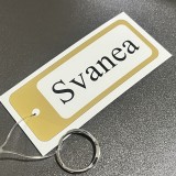 Svanea Temperament Row Diamond Line Ring Women Simple Compact