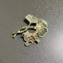 Kyraton Brooch, Trimmings for Clothing, can also be used as a Hat Trimmings, high end with very good fixation
