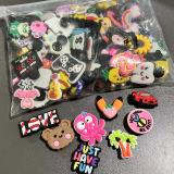 Kyraton Charms for shoes,Shoe trimmings Favors, Shoe Decoration for Boys Girls Children Ladies