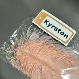 Kyraton Natural Ostrich Feathers for Wedding Party Centerpieces, Flower Arrangements and Home Decor.