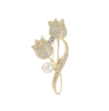 Svanea Jewelry Brooches, Crafted Crystal Brooches, Women's Jewelry for Suit Coat Hat Accessories