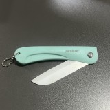 Jeaker Ceramic Knife Set, Easy to Carry Folding Knives, Portable Working Knives