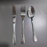 ReaNea 20 Pieces Silverware Set Stainless Steel Flatware Set, Spoons and Forks Cutlery Set Service for 4