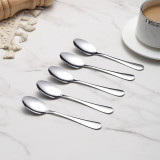 Demitasse Espresso Spoons 12 Pieces 4.92 , Berglander Stainless Steel Mini Coffee Spoons Set, Metal Cutlery Small Spoon for Dessert, Ice Cream, Tea, Home, Kitchen, Restaurant Café, Party, Wedding, Dishwasher Safe