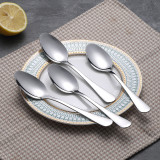 Dinner Spoons Set 12pcs, 7.48  Soup Spoon Berglander  Food Grade Stainless Steel Silverware Spoons, Metal Tablespoon for Home, Kitchen or Restaurant Mirror Polished, Dishwasher Safe