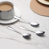 Demitasse Espresso Spoons 12 Pieces 4.92 , Berglander Stainless Steel Mini Coffee Spoons Set, Metal Cutlery Small Spoon for Dessert, Ice Cream, Tea, Home, Kitchen, Restaurant Café, Party, Wedding, Dishwasher Safe