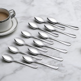 Demitasse Espresso Spoons 12 Pieces 4.92 , Berglander Stainless Steel Mini Coffee Spoons Set, Metal Cutlery Small Spoon for Dessert, Ice Cream, Tea, Home, Kitchen, Restaurant Café, Party, Wedding, Dishwasher Safe